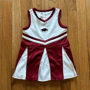 Razorbacks Toddler Cheerleader Outfit